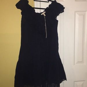 New  Gorgeous Navy Marina Rebecca Taylor Dress